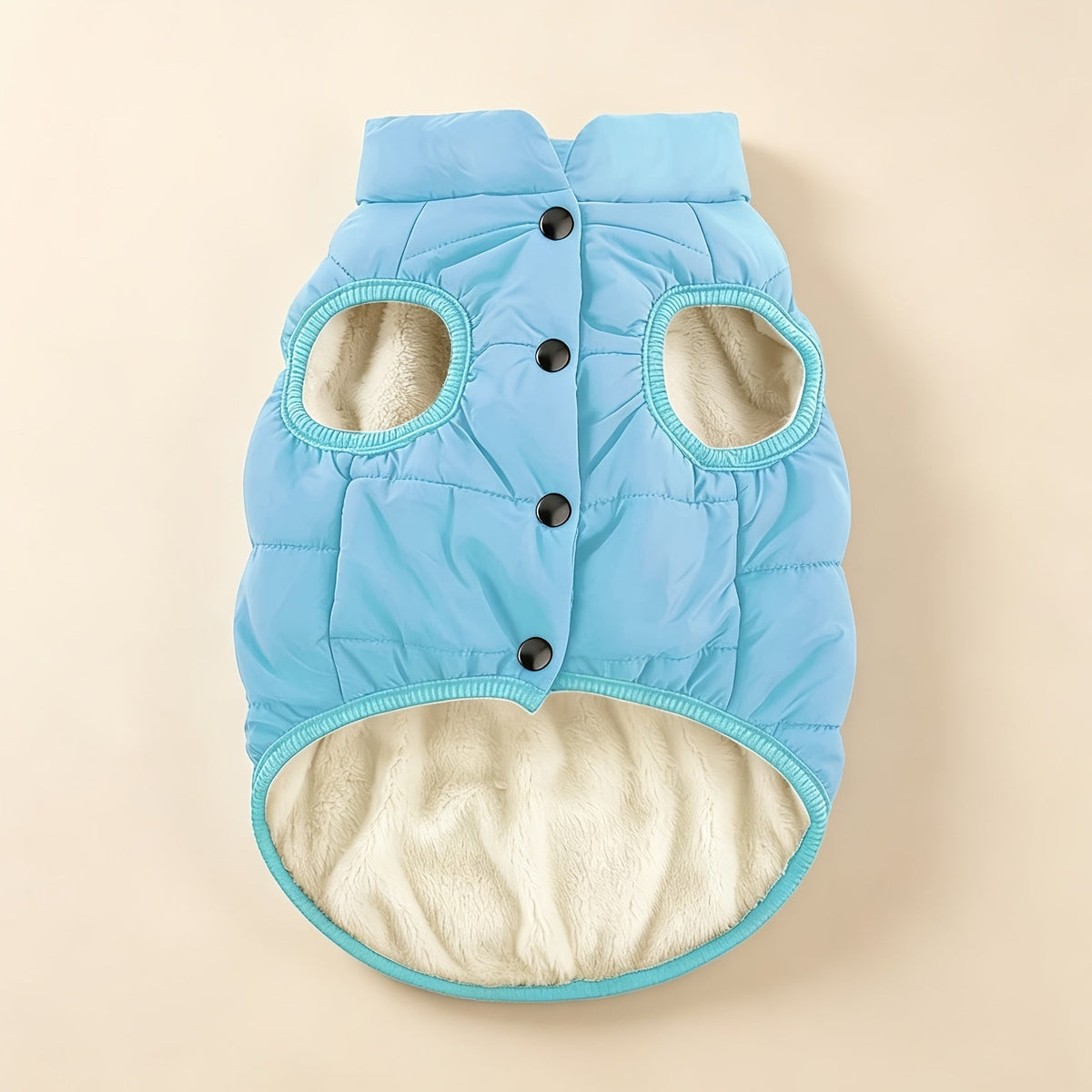 Large Dog Winter Vest Thickened Warm Outerwear Jacket for Cold Weather Fall Winter Dog Coat Windproof Padded Vest for Large Breed Dogs Outdoor Walking