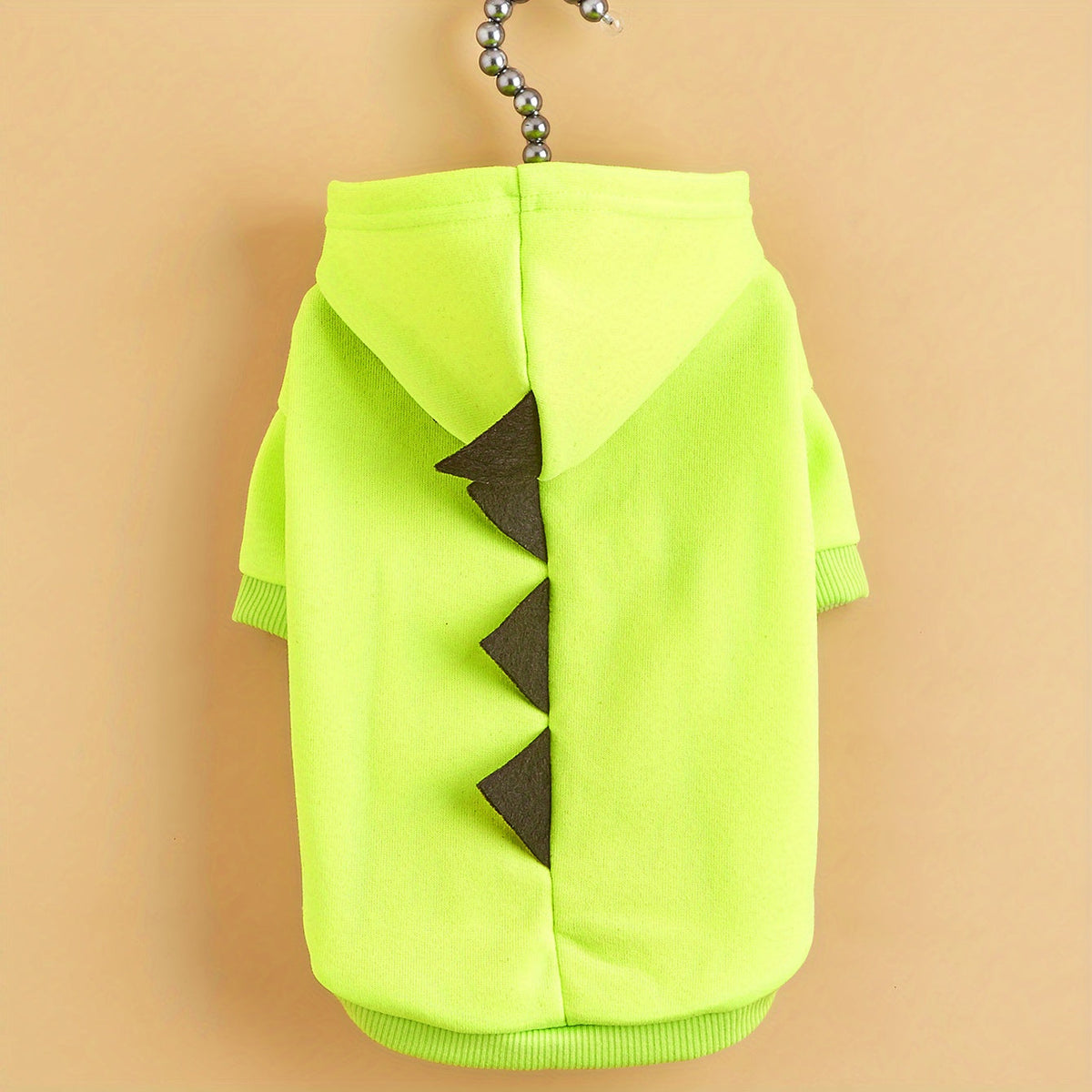 Dinosaur Dog Costume Sweatshirt for Cats and Dogs - Funny Pet Transformation Hoodie with Dino Spike Design, Soft Warm Halloween Cosplay Outfit for Small Medium Pets