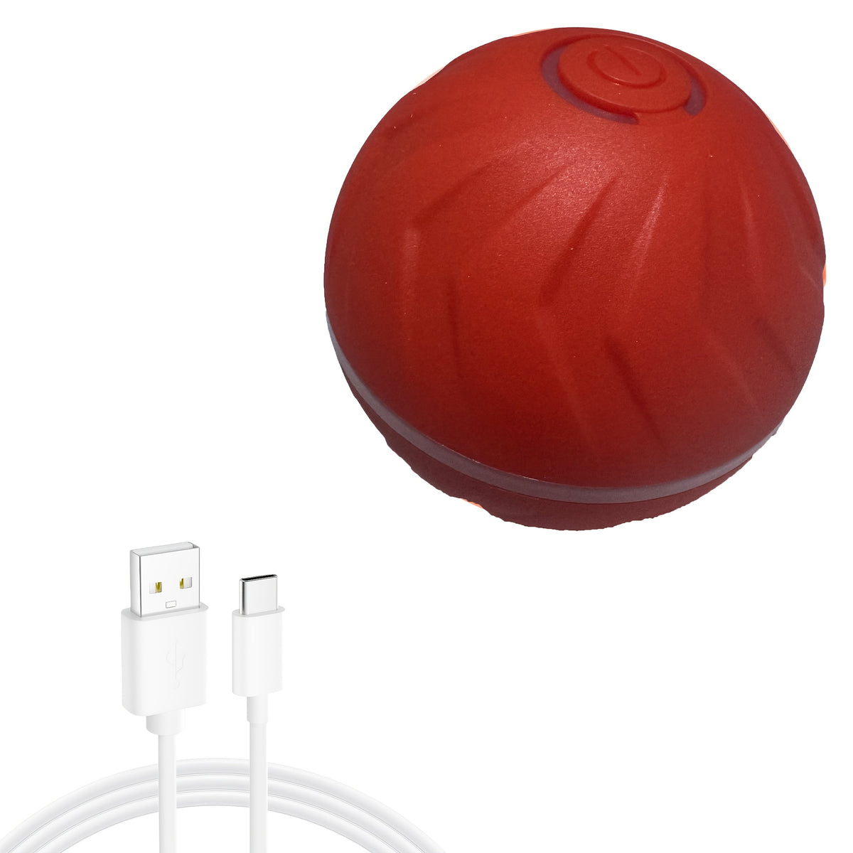Smart Interactive Dog Toy Ball with LED Lights – Automatic Random Rolling & Jumping, 4-Hour Battery Life, USB Rechargeable, Works on Floors, Tile, Carpet & Lawn