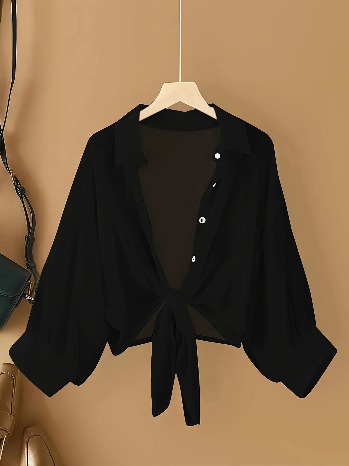 Women's Chiffon Cardigan Short Lightweight Summer Cover Up Casual Open Front Kimono Shirt Top for Women S M L XL XXL