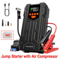 5-in-1 Jump Starter with Air Compressor 5000A Peak – 150 PSI Tire Inflator, 12V Car Battery Jump Pack for Gas & Diesel, Smart Cables & Battery Charger