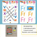 Erasable Reusable Whiteboard Activity Cards for Kids – 33-Page Pen Control Training Thinking Puzzle Toy with 2 Whiteboard Pens | Writing Tracing Practice for Preschoolers & Early Learners | Holiday Gift
