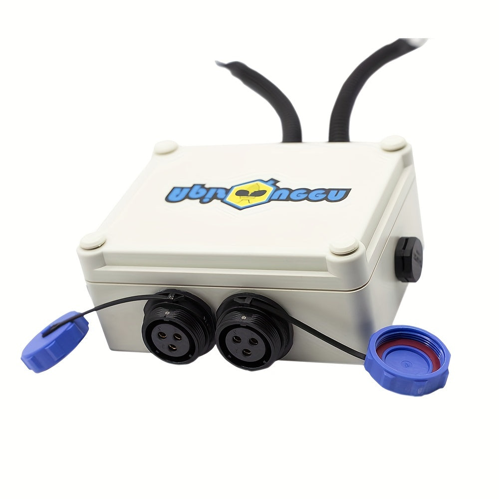U2 Brushless Underwater Thruster Kit 12-16V, 3.4kg (7lbs) Thrust with 45A Bi-Directional ESC & Remote Control – 500KV Motor for ROV, Fishing Boat, Kayak, Electric Boat Propulsion System (2 Thrusters Set)