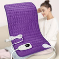 Extra Large Heating Pad 24"x12" for Back Neck Shoulders – 6 Heat Settings Auto Shut-Off Wet Dry Washable Flannel Electric Heating Pad Gift