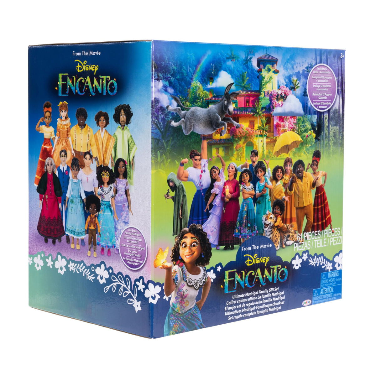 Disney Encanto Ultimate Madrigal Family Dolls Gift Set - 12 Dolls (9 inch) Including 3 Exclusive Abuela, Julieta & Agustin | Story-Authentic Outfits, Accessories | Birthday & Holiday Gift for Disney Fans
