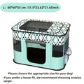 Foldable Pet Playpen with Storage Bag – Portable Indoor Outdoor Dog Cat Exercise Kennel & Puppy Kitten Playpen, 4 Sizes M/L/XL/XXL for Cats Dogs Rabbits, Travel & Camping Ready