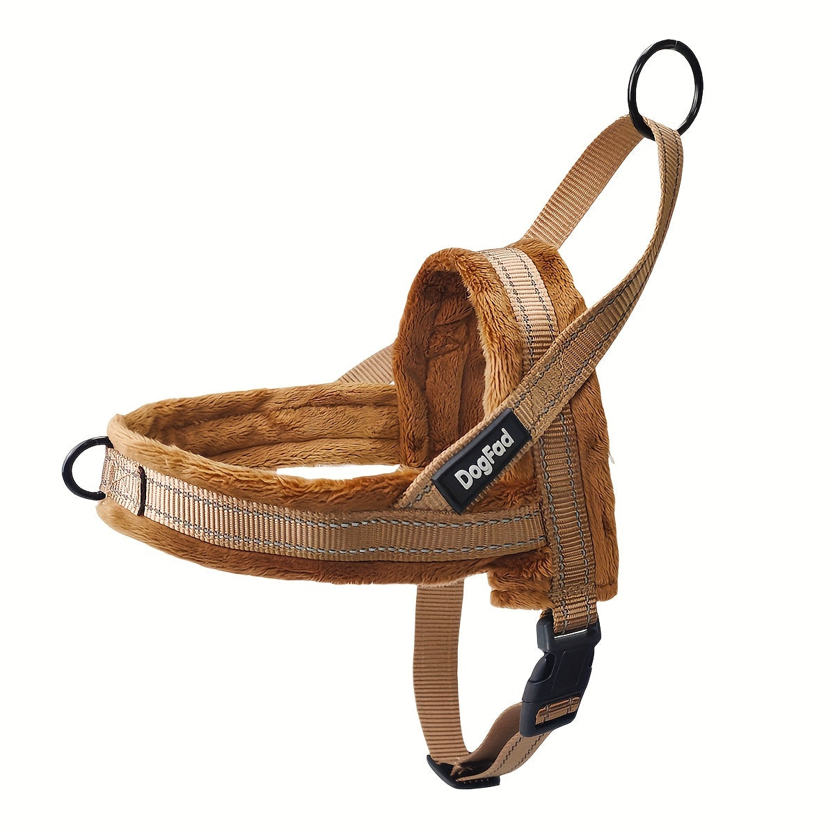 No Pull Reflective Dog Harness - Quick Fit Adjustable Vest with Comfortable Lining, Easy On & Off for Walking, Night Safety Reflective Straps, Fits Small Medium Large Dogs