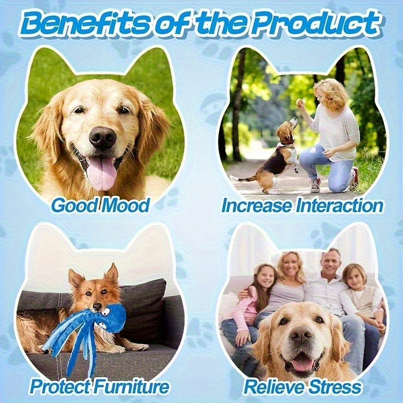 20 Piece Chew-Proof Dog Toy Set with Squeaky Interactive Pet Toys – Tug-of-War Plush Rope & Rubber Toys for Small Dogs, Puppies, and Cats, Durable Assorted Pack to Keep Pets Entertained
