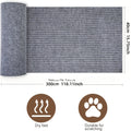 Self-Adhesive Cat Scratching Mat Roll – 15.75x118in Polyester Scratch Guard Tape for Furniture, Sofa, Door & Wall, Durable Cat Scratch Deterrent Sticker, Protects Upholstery, 3 Colors