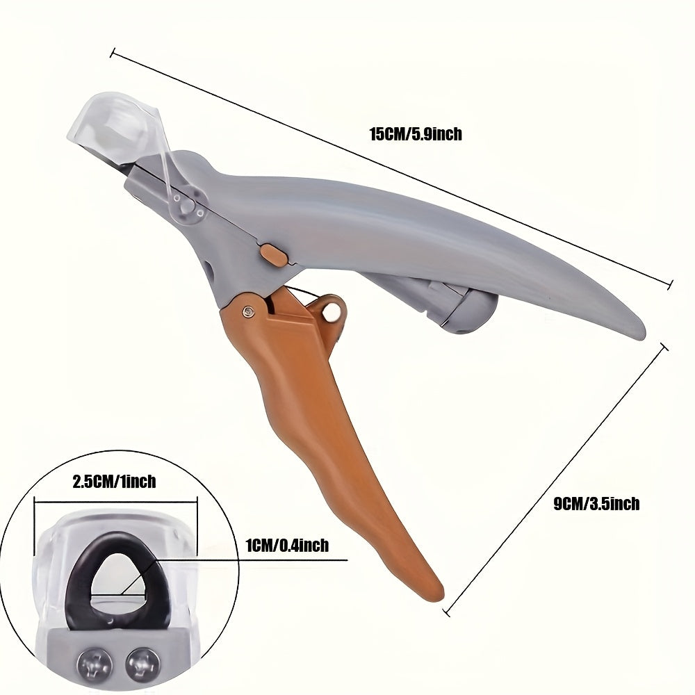 LED Pet Nail Clipper with Light & Safety Guard - Ergonomic Non-Slip Handle for Precise Dog & Cat Nail Trimming, Professional Pet Nail Cutter with Built-In LED for Safe at-Home Grooming, Cats & Dogs