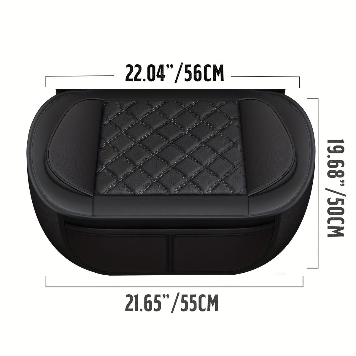 Universal Front Car Seat Covers 2-Pack Full Surround High-Back Bucket Seat Protector Anti-Slip Easy Install for Cars SUVs Trucks - Multiple Colors & Styles