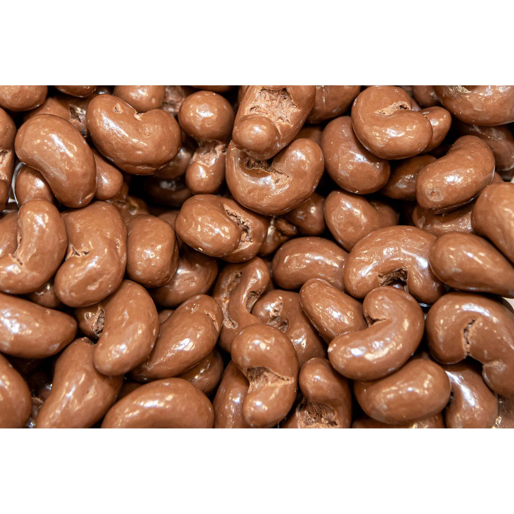Milk Chocolate Cashews – Premium Creamy Milk Chocolate Coated Cashew Nuts, Bulk Gourmet Snack for Gifting Parties & Everyday Indulgence