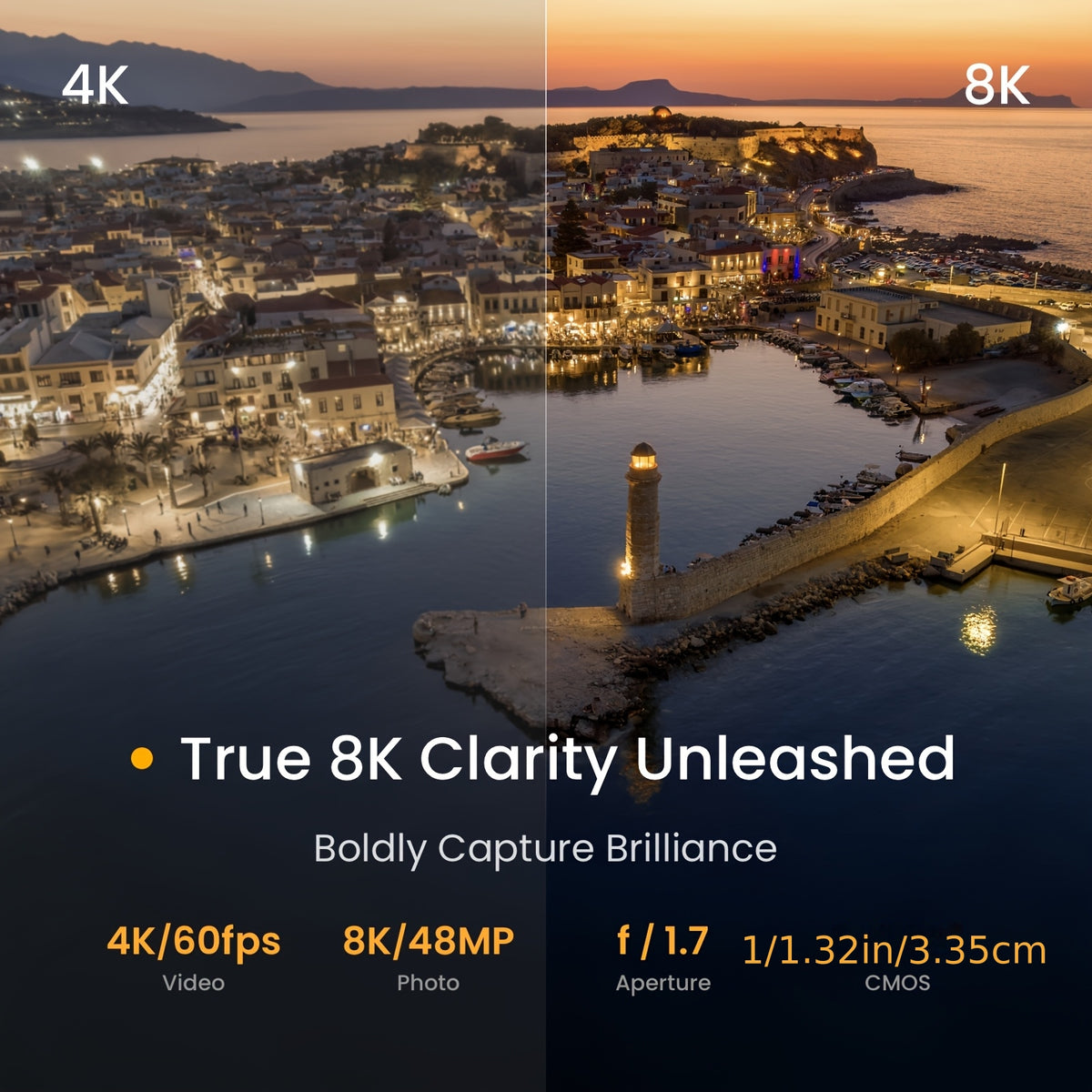 SKYROVER X1 Mini Drone with Camera 8K Photo 4K/60fps - Under 249g No FAA Registration, 32-Min Flight, 15KM Transmission, 360 Obstacle Sensing, Auto Track, Night Mode, Vertical Shooting