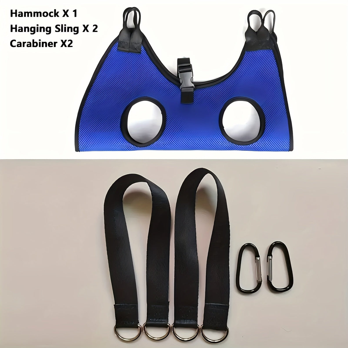 Pet Grooming Hammock for Dogs & Cats - Hanging Restraint Bag for Nail Trimming, Bathing & Ear Eye Care - Adjustable Cat Dog Grooming Hammock for Small Medium Pets (S & L Size)