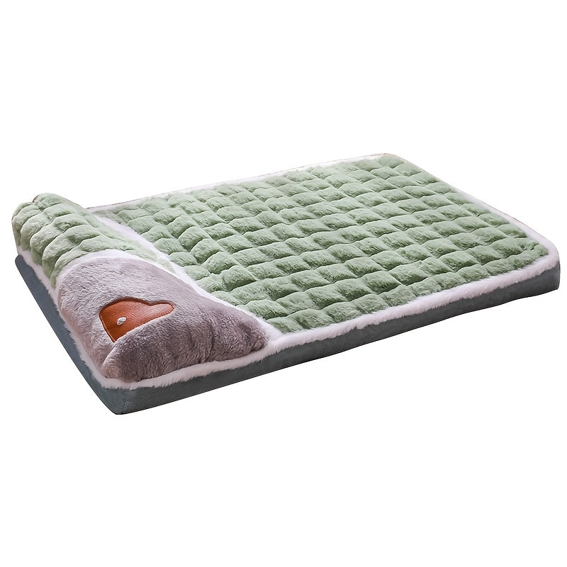 Thickened Cat Dog Bed - Washable Detachable Pet Sofa Sleeping Pad for Cats & Dogs, Extra Large Size Available, Non-Slip Bottom, Cozy Plush Mat for Indoor Pets