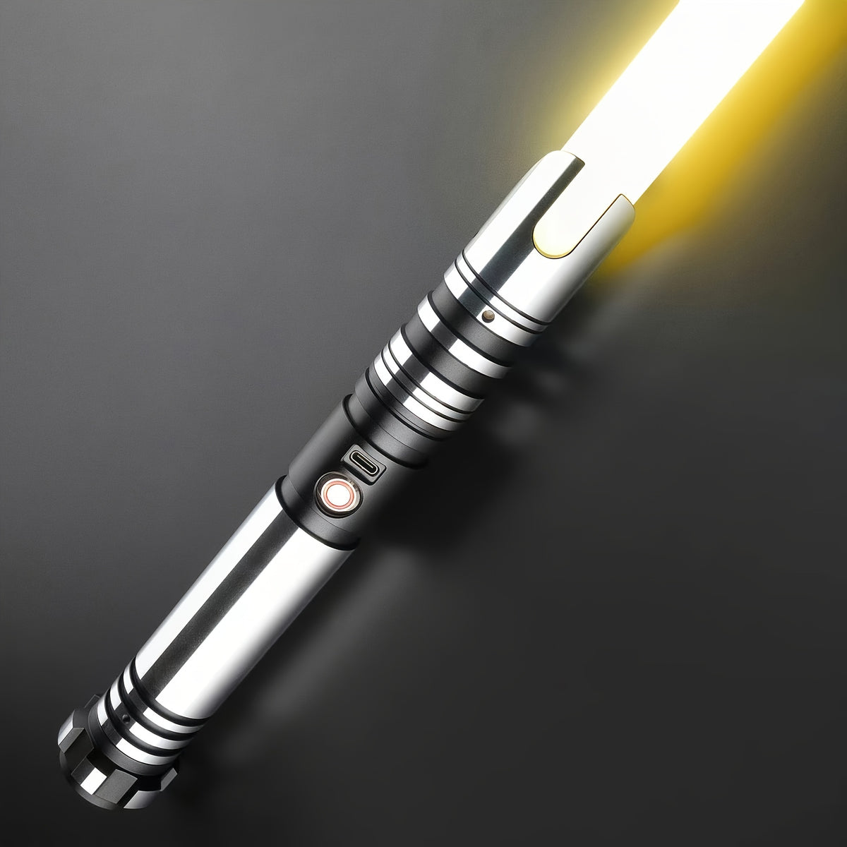 Pixel Lightsaber 115PRO Neopixel Saber with 34 Sound Fonts RGB Light Effects Motion Control Metal Hilt 3000mAh Battery Dueling Saber for Adults Halloween Cosplay Gift