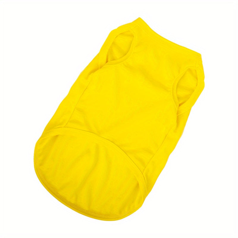 Dog T-Shirts for Small Dogs - Soft Colorful Pullover Puppy Summer Shirt, Lightweight Breathable Pet Clothes for Boy & Girl Dogs, Casual Everyday Dog Outfit Apparel for Warm Weather