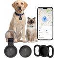 GPS Tracker for Dogs & Cats – No Monthly Fee, No SIM Card, Real-Time Location via iOS Find My App, Ultra-Slim Smart Pet Tracker with Collar Mount & Safe Zone Alerts