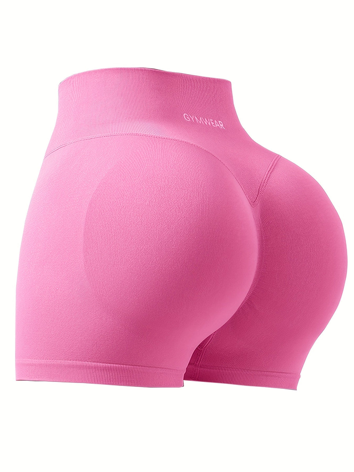 Butt Lifting Workout Shorts Women - Peach Butt High Waist Fitness Shorts, Breathable Three-Quarter Compression Legging Shorts, Embroidered Gym Athletic Shorts S M L XL