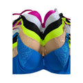 Women's T-Shirt Bras 6-Pack Multicolor Wireless Seamless Everyday Comfort Bra B C D DD Cup Sizes 30A to 42DD
