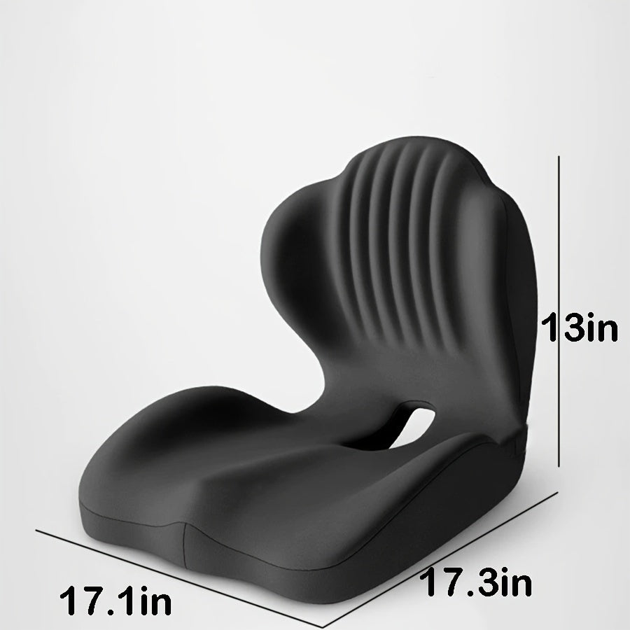 Lumbar Support Cushion for Office Chair & Car Seat – Memory Foam Lower Back and Hip Support Pillow, Ergonomic Breathable Design for Prolonged Sitting, Driving, Work from Home, Multiple Colors