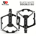 Aluminum Alloy Bike Pedals 3 Bearings Non-Slip Lightweight Bicycle Pedals with Hexagonal Sleeve for Mountain Bikes & Road Bikes – Easy Install, Durable Multi-Color Cycling Accessories, 1 Pair