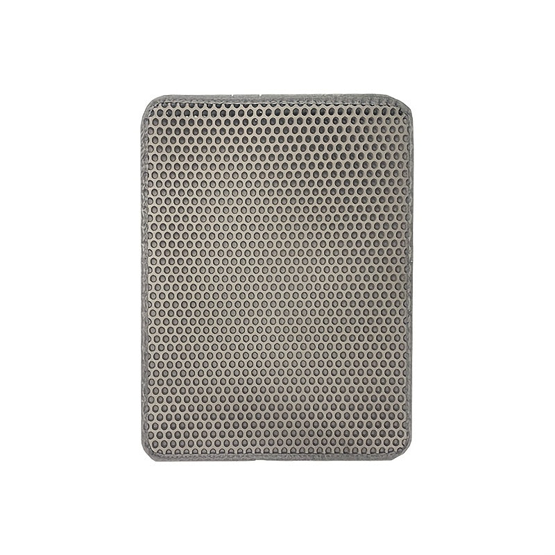 Double-Layer Honeycomb Cat Litter Mat - Urine Proof Litter Trapping Mat with Easy Clean Design, Waterproof Floor Protector Pad for Cats, Available in 17.72x23.62 & 21.65x29.53 Inch Sizes