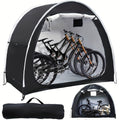 Portable Folding Bicycle Storage Tent Shed – Fits 2-3 Bikes, 210D Oxford PU4000 Waterproof & Dustproof, 83"x32"x65", 8-Min Setup, Ideal for Home, Garden & Outdoor Bike Storage