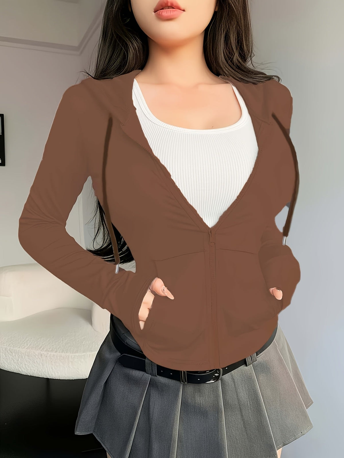 Women's Lightweight Hoodie Casual Solid Color Hooded Sweatshirt Spring Summer Knit Fabric Pullover XS S M L XL XXL Multiple Colors