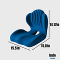 Lumbar Support Cushion for Office Chair & Car Seat – Memory Foam Lower Back and Hip Support Pillow, Ergonomic Breathable Design for Prolonged Sitting, Driving, Work from Home, Multiple Colors