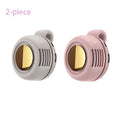 Mini Clip-On Bladeless Neck Fan USB Rechargeable 3-Speed 360° Airflow Portable Hands-Free Waist Hanging Cooling Fan for Hiking Camping Travel Golf Sports Outdoor