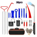 26-Piece Air Wedge Pump Car Unlock Tool Kit - Emergency Door & Window Opening Set with Long Reach Grabber for Locked Keys in Car, Auto Lockout Tool for Cars, Trucks & SUVs
