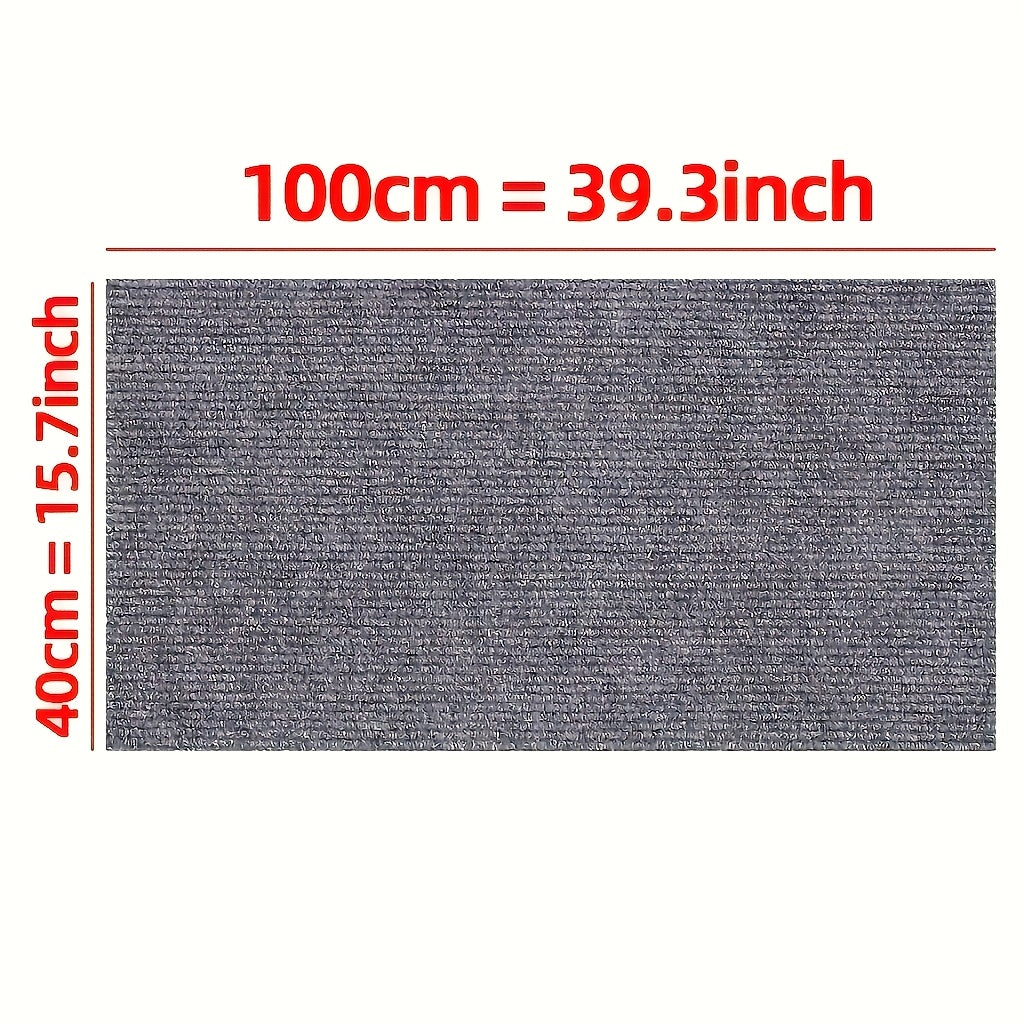 Self-Adhesive Cat Scratching Post Wall Mounted - Removable Indoor Cat Scratcher Furniture Protector for Walls, Sofas & Chairs, Modern Sisal Scratching Board Easy to Install, 6 Colors (15.75"x39.37")