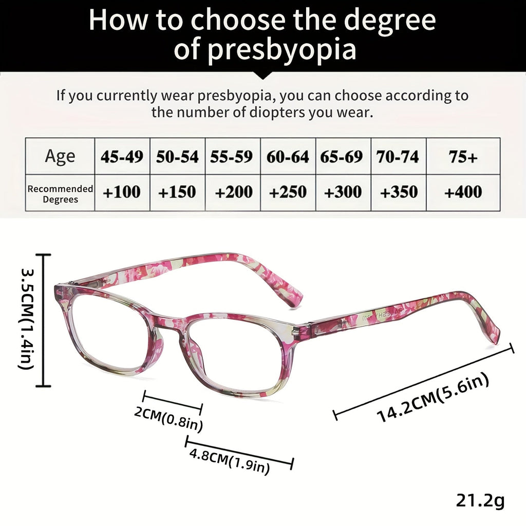 6-Pair Blue Light Blocking Reading Glasses for Women & Men - Oval Full-Frame PC Readers with Anti-Glare Lenses, +1.00 to +4.00 Strengths for Computer Office & Reading, Comfortable Spring Hinge