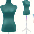 Dress Form Mannequin Torso with Tripod Stand, Adjustable Height 50-63 Inch, Portable Female Body Form for Sewing, Clothing Display, Fashion Design & Photography – 4 Colors Available