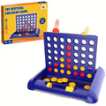 Classic Four in a Row Game – Large Size Strategy Connect Board Game for 2 Players – Fun Family & Kids Game Night Toy – Great Gift for Halloween, Thanksgiving, Christmas & Birthdays – Ages 6+