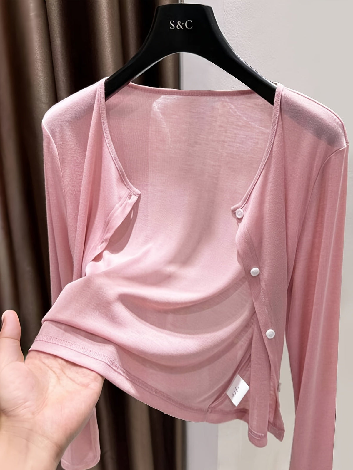 Women's Thin Shawl Cardigan Light Cover-Up Jacket – Lightweight Open Front Outerwear for Spring Summer Beach Vacation