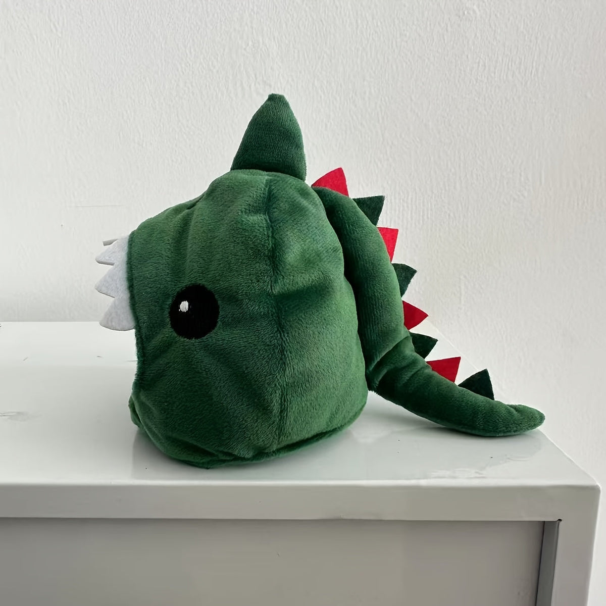 Cat Dinosaur Hat Costume - Funny Cute Cartoon Dinosaur Headgear for Cats & Small Dogs, Soft Pullover Pet Costume Ornament, Perfect for Photos, Holidays & Halloween, Adorable Cat Gift