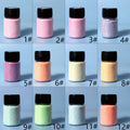 Holographic Glitter Set 12 Colors – Fine Glitter Powder for Nail Art, Body, Face, Resin & Craft Projects | Christmas & Halloween Gift