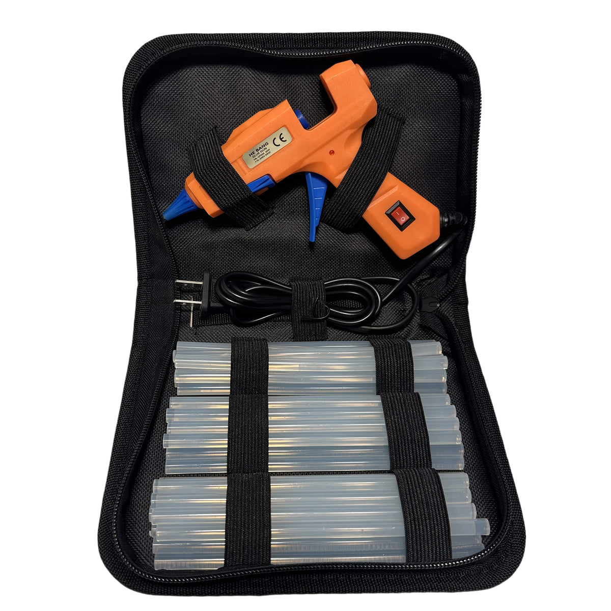 30W Hot Melt Glue Gun Kit with 30 Glue Sticks 7x150mm – Fast Heating Electric Glue Gun for School Arts Crafts DIY Projects and Quick Home Repairs – Multiple Color Options