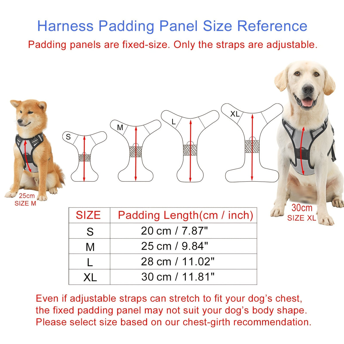 Dog Harness Leash and Poop Bag Dispenser Set 3-Piece Escape-Proof Adjustable Breathable Vest Harness for Medium Large Dogs with Reflective Strips – No-Pull Padded Dog Walking Kit with Waste Bag Holder