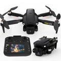 TD12LCD Drone with LCD Screen Remote Control Brushless Motor Dual Camera WiFi FPV Foldable Quadcopter for Adults Beginners 3D Flips Headless Mode One-Key Takeoff SD Card Support