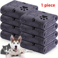 Large Pet Bath Towel for Dogs & Cats, 40x24 Inch Super Absorbent Quick Dry Microfiber Dog Towel, Soft Drying Blanket for Bathing, Grooming & Beach – Pet Supplies Gift