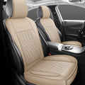 Universal Front Car Seat Covers 2-Pack Full Surround High-Back Bucket Seat Protector Anti-Slip Easy Install for Cars SUVs Trucks - Multiple Colors & Styles