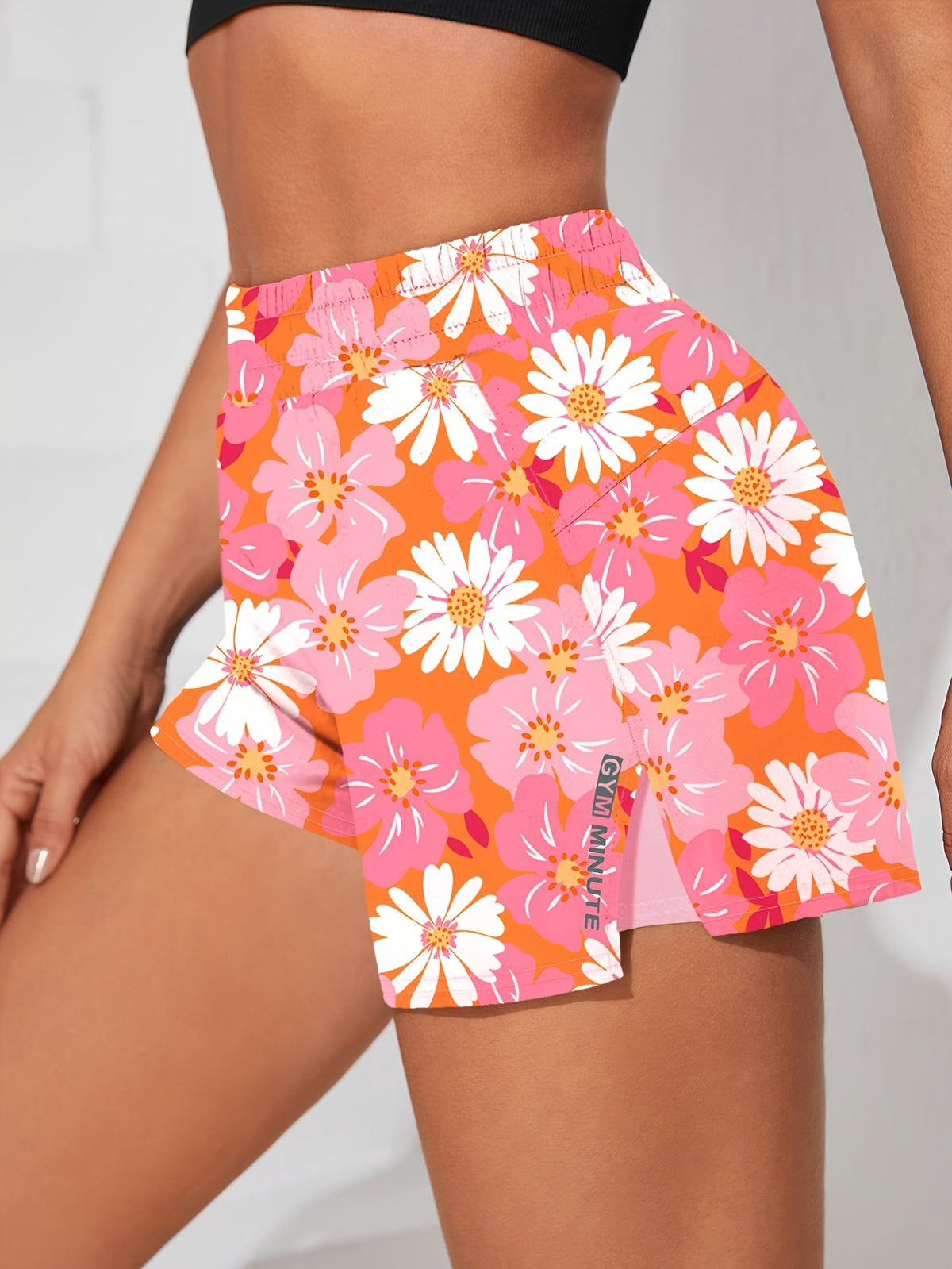 Women's Yoga Shorts with Pocket – Stretch Non-Sheer Sporty Casual Athletic Shorts for Workout Gym Running Spring Summer Fall