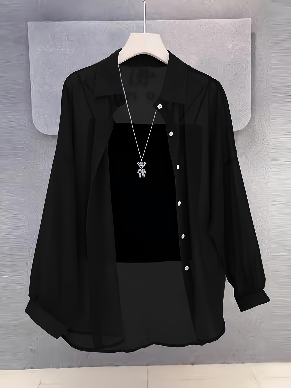 Women's French Style Cardigan Shirt Jacket Lightweight Long Sleeve Thin Open Front Versatile Layering Top Spring Summer 2025 Multi-Color S-XXL
