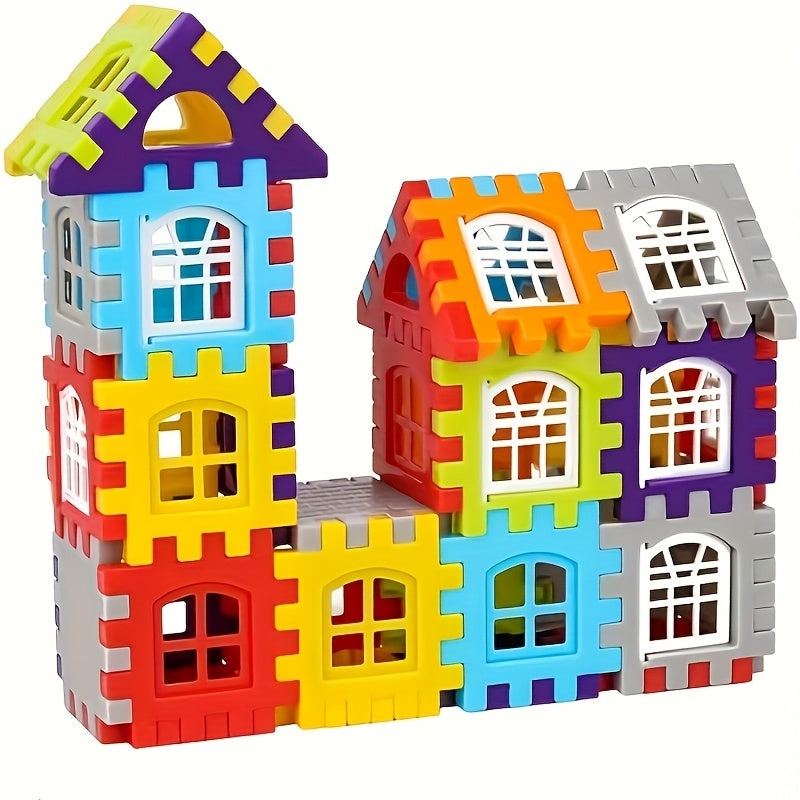 Building Blocks for Kids 126pcs – Square Plastic STEM Educational Toy Set, Creative Construction Blocks for Boys Girls, Enhances Intelligence & Creativity, Fun Learning Gift for Ages 3 4 5 6+