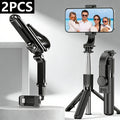 Car Phone Holder Mount 2-Pack Multi-Functional Universal Fit - Dashboard, Windshield & Air Vent Cell Phone Stand for Navigation, Compatible with iPhone & Android, Great Car Gift