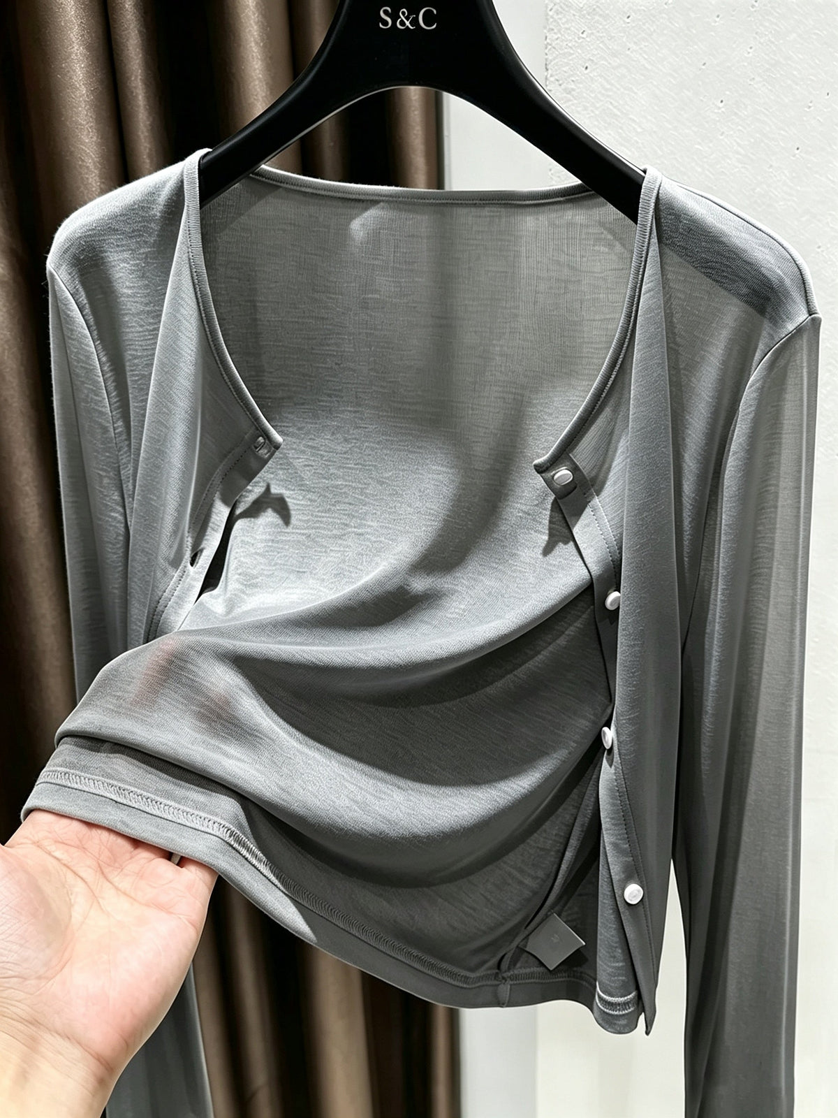 Women's Thin Shawl Cardigan Light Cover-Up Jacket – Lightweight Open Front Outerwear for Spring Summer Beach Vacation