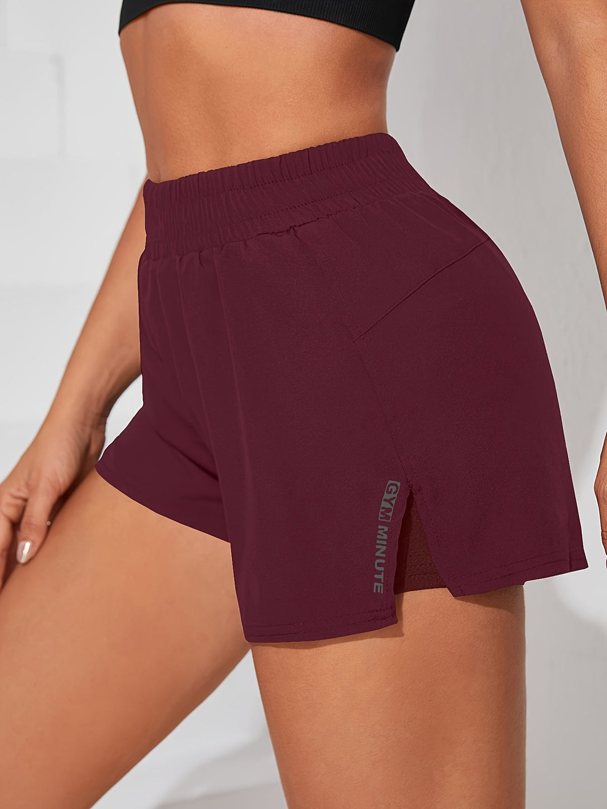 Women's Yoga Shorts with Pocket – Stretch Non-Sheer Sporty Casual Athletic Shorts for Workout Gym Running Spring Summer Fall